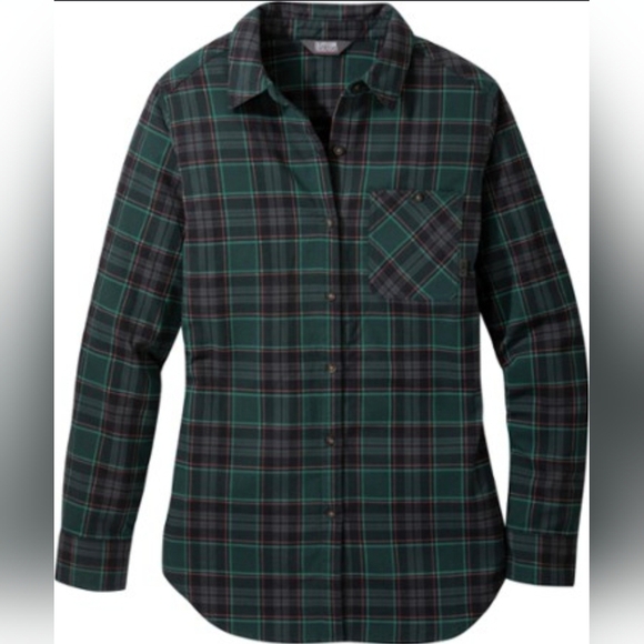 Outdoor Research,‎ Kulshan Flannel Tunic,  Fir, Size Medium - Picture 1 of 10